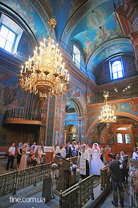 Венчание в Преображенском соборе г.Винница