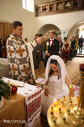 Венчание в униатской церкви. Меджибож