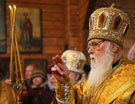 Репортаж с места событий - Патриарх Филарет на освящении нового храма (2008)