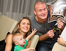 VIP-персона - Интерконтинентальный чемпион мира Вячеслав Узелков с семьей