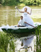 Свадебное 2008 - Аренда лодочки на острове Фестивальный - недорогое удовольствие, но очень эффектно!