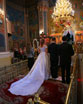 Свадебное 2006 - Обратите внимание - в одном кадре шлейф платья и крепление люстры. А ведь высота не маленькая!